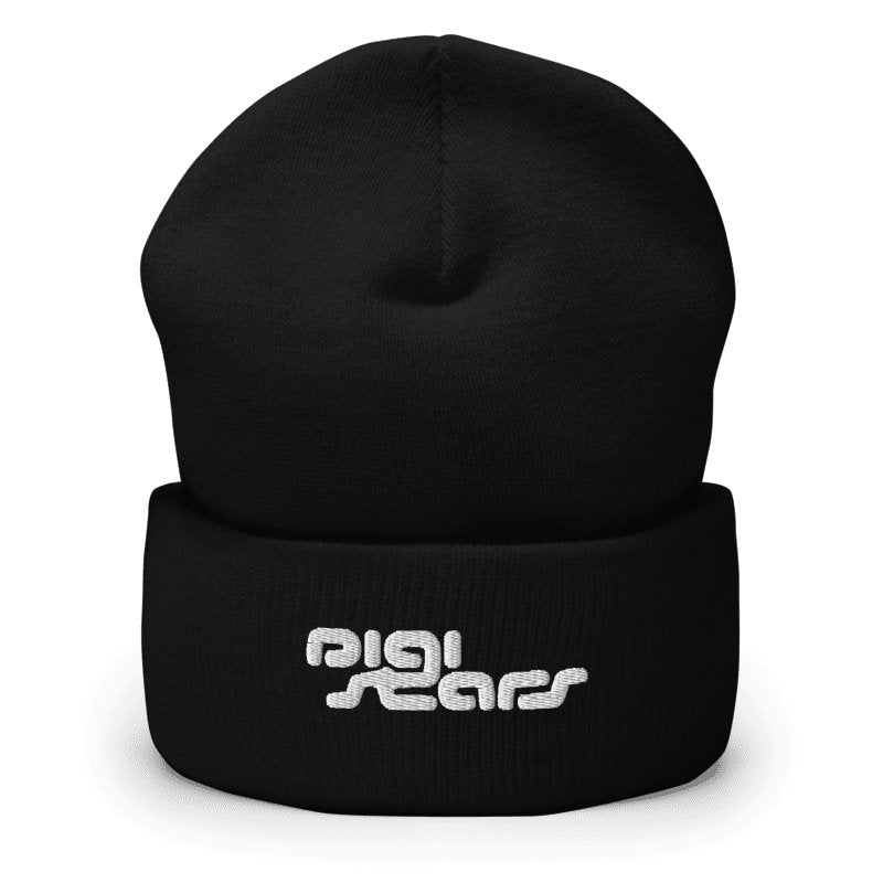 Black Cuffed Beanie - Winter Hat for Men and Women - DIGISTARS