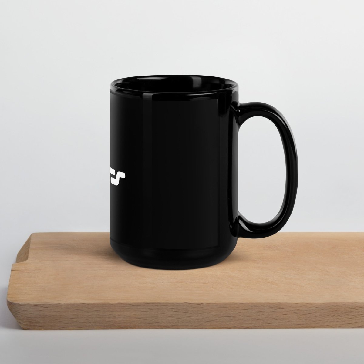Black Glossy Mug - digistars