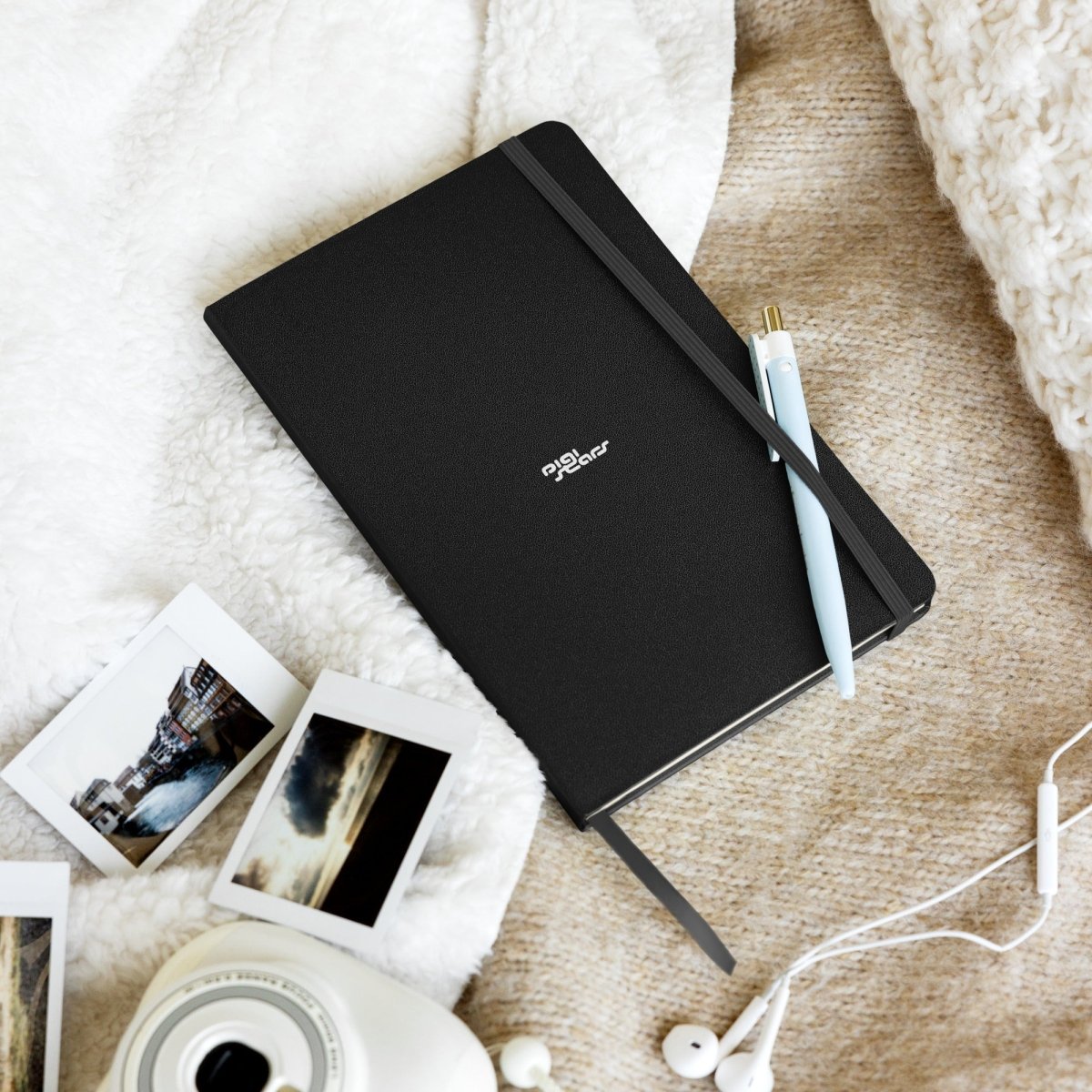 Hardcover bound notebook - DIGISTARS