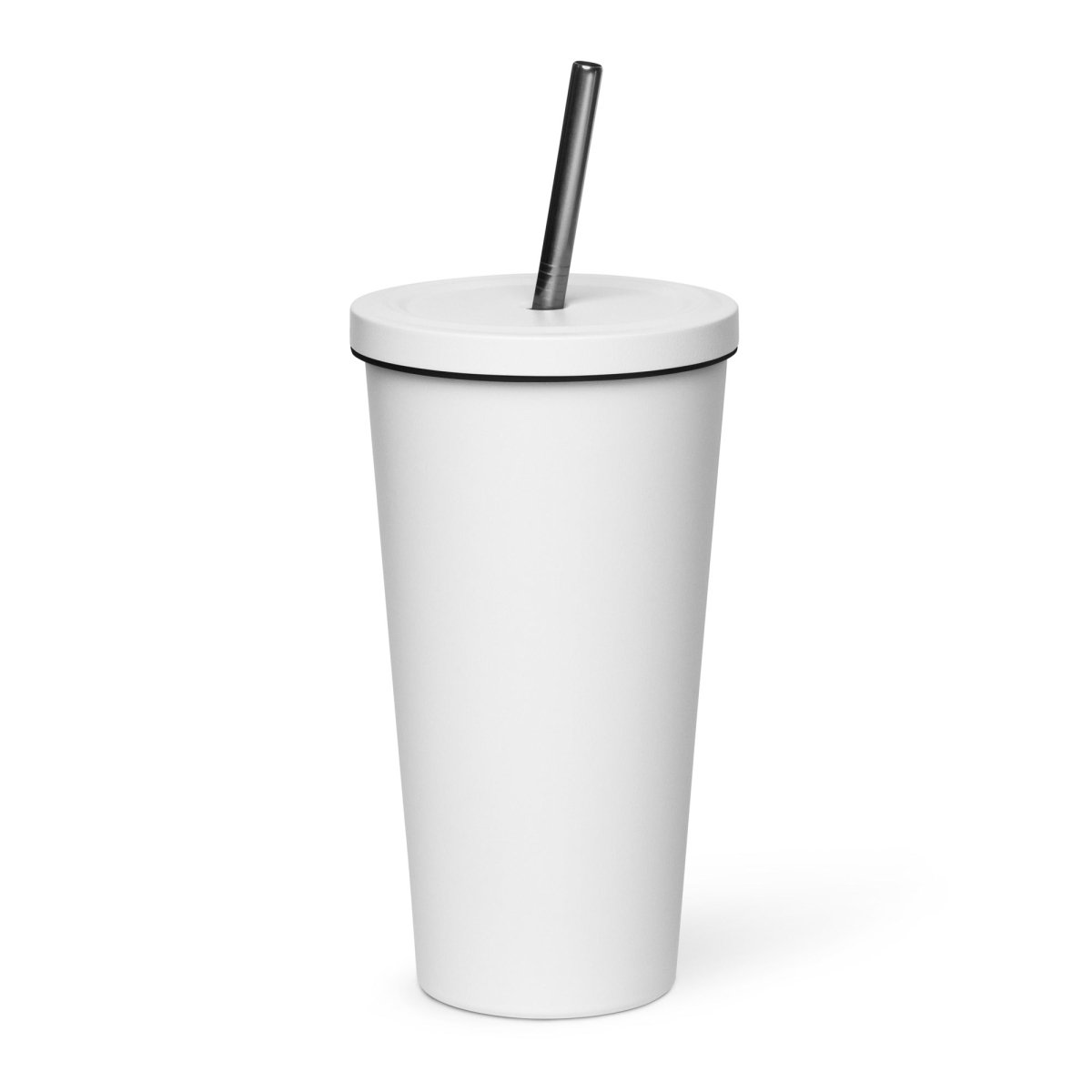 Insulated tumbler with a straw - DIGISTARS