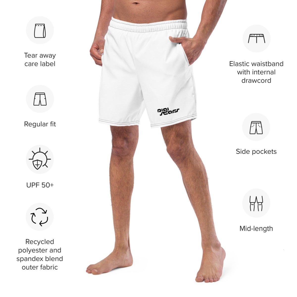 Men's swim trunks - digistars