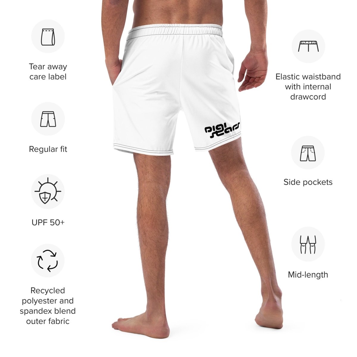 Men's swim trunks - digistars