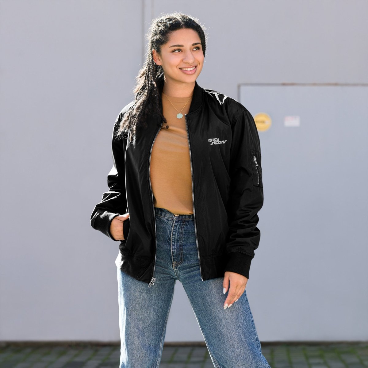 Premium recycled bomber jacket - digistars
