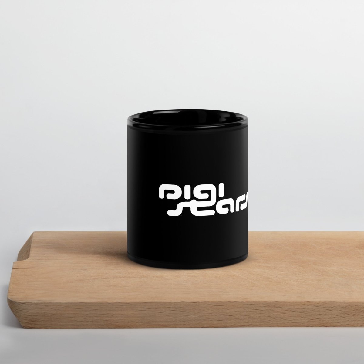 Black Glossy Mug - digistars