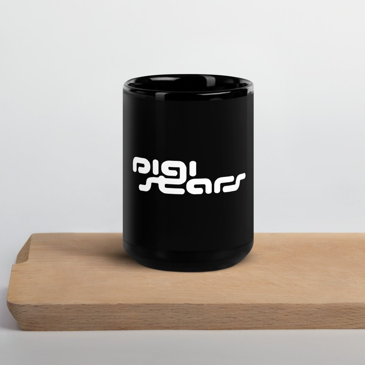 Black Glossy Mug - digistars